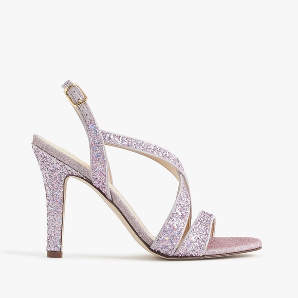 J.Crew Glitter Heels FINAL MARKDOWN - Picture 3 of 5